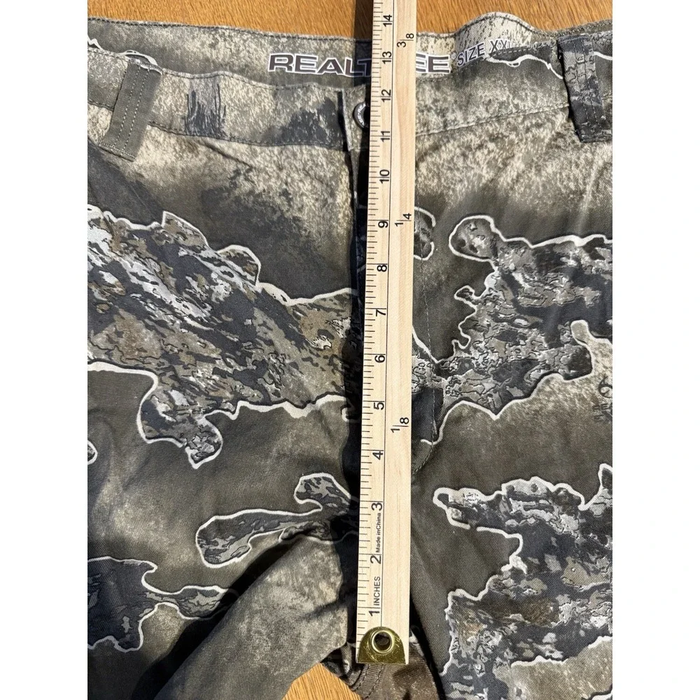 Realtree Escape Camp Cargo Pants Mens 2XL‎ (44x32) Cargo Pockets Hunting Stretch